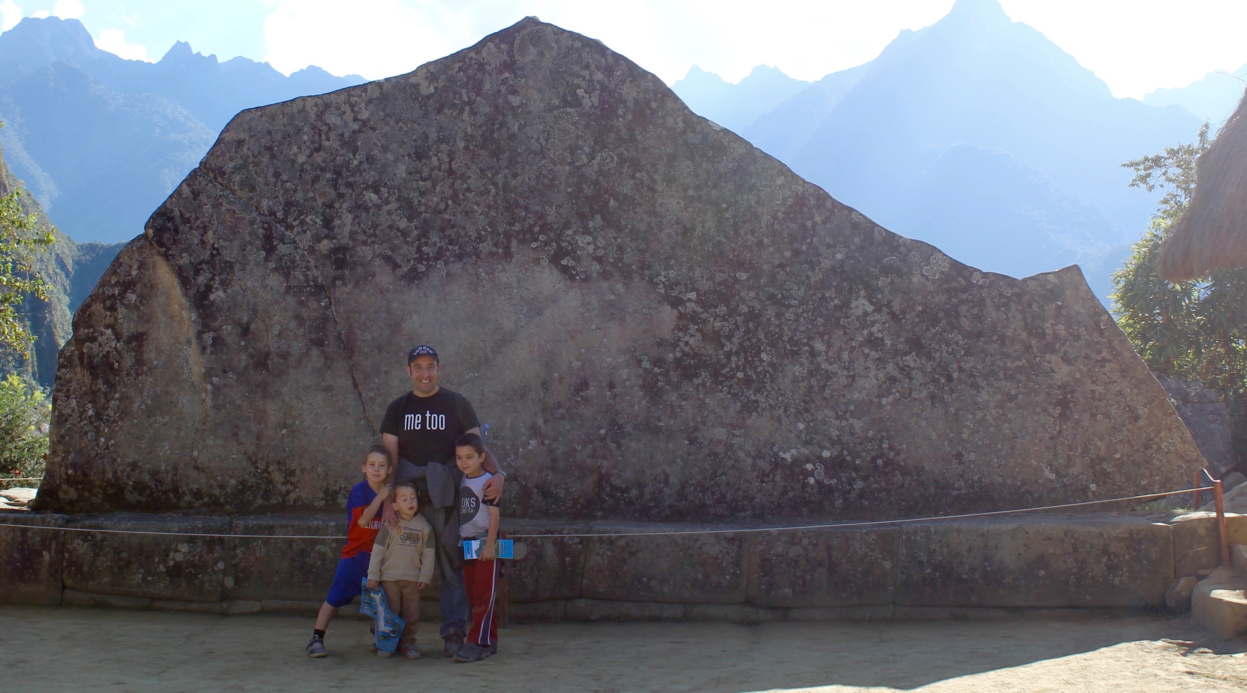  This stone is just huge! They are not sure what it is exactly but to me it looks like another mountain! 