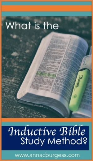 Want to study the Bible without a study guide? Want to dig deeper into the Word but don't know how? The Inductive Bible Study method is a great way to start! Click the link to read more! #inductivebiblestudy #biblestudy #inductivemethod #biblehighlighting