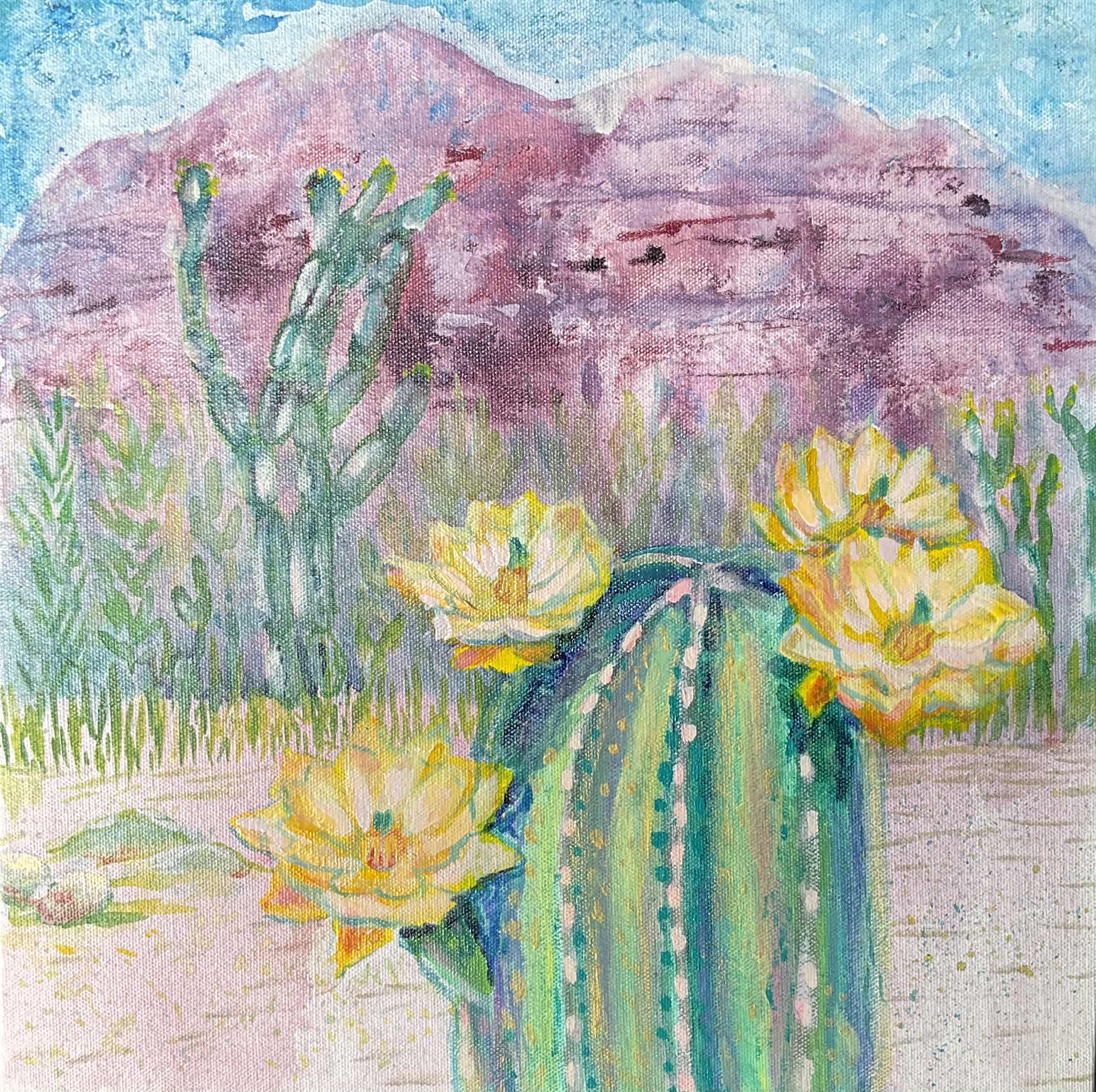 Blooming in the Desert 1