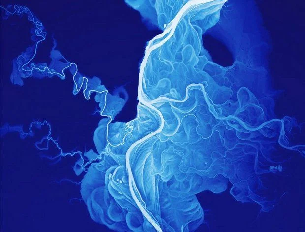 This LIDAR (Laser Interferometry Detection and Ranging) image shows the historic channels and meanderings of a section of the Willamette River in Oregon. Credit: Dan Coe/ Oregon Department of Geology and Mineral Industries. Order a poster version here . 