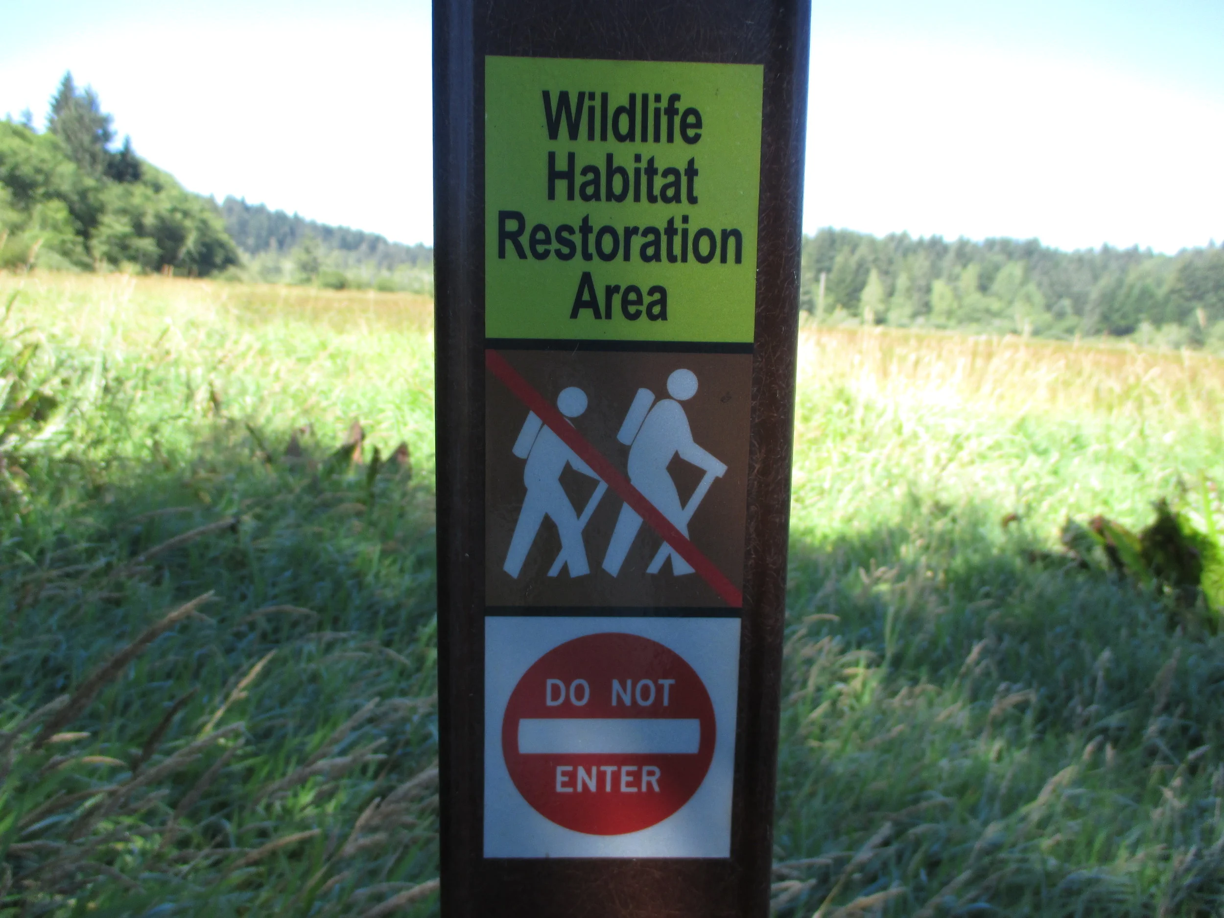 The "Unwelcome Mat"--very glad to know this area will not be trammeled for a while. Photo by MM Ruth