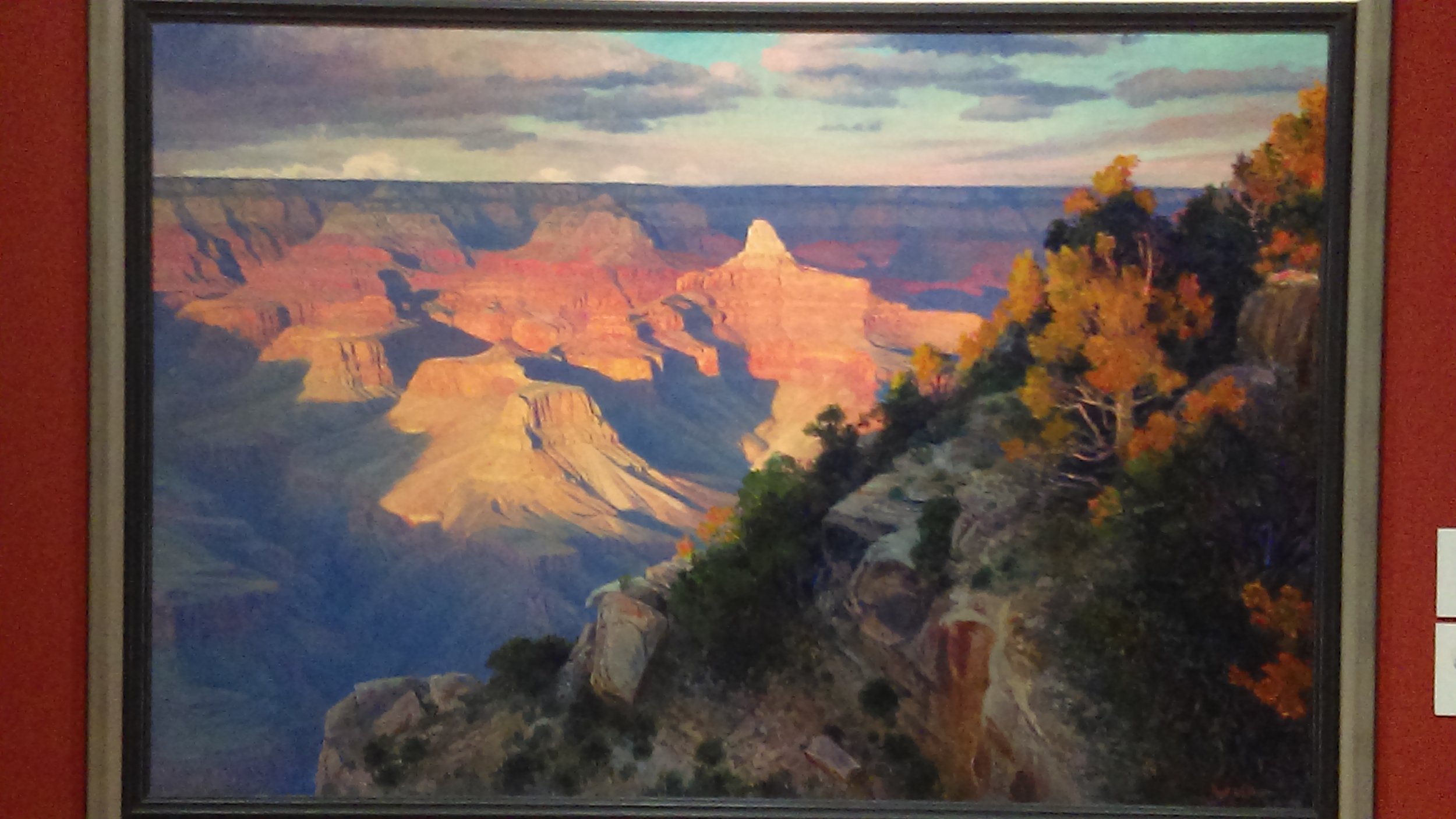 "Supreme Moment of Evening," by Curt Walters (b. 1950). Tacoma Art Museum 