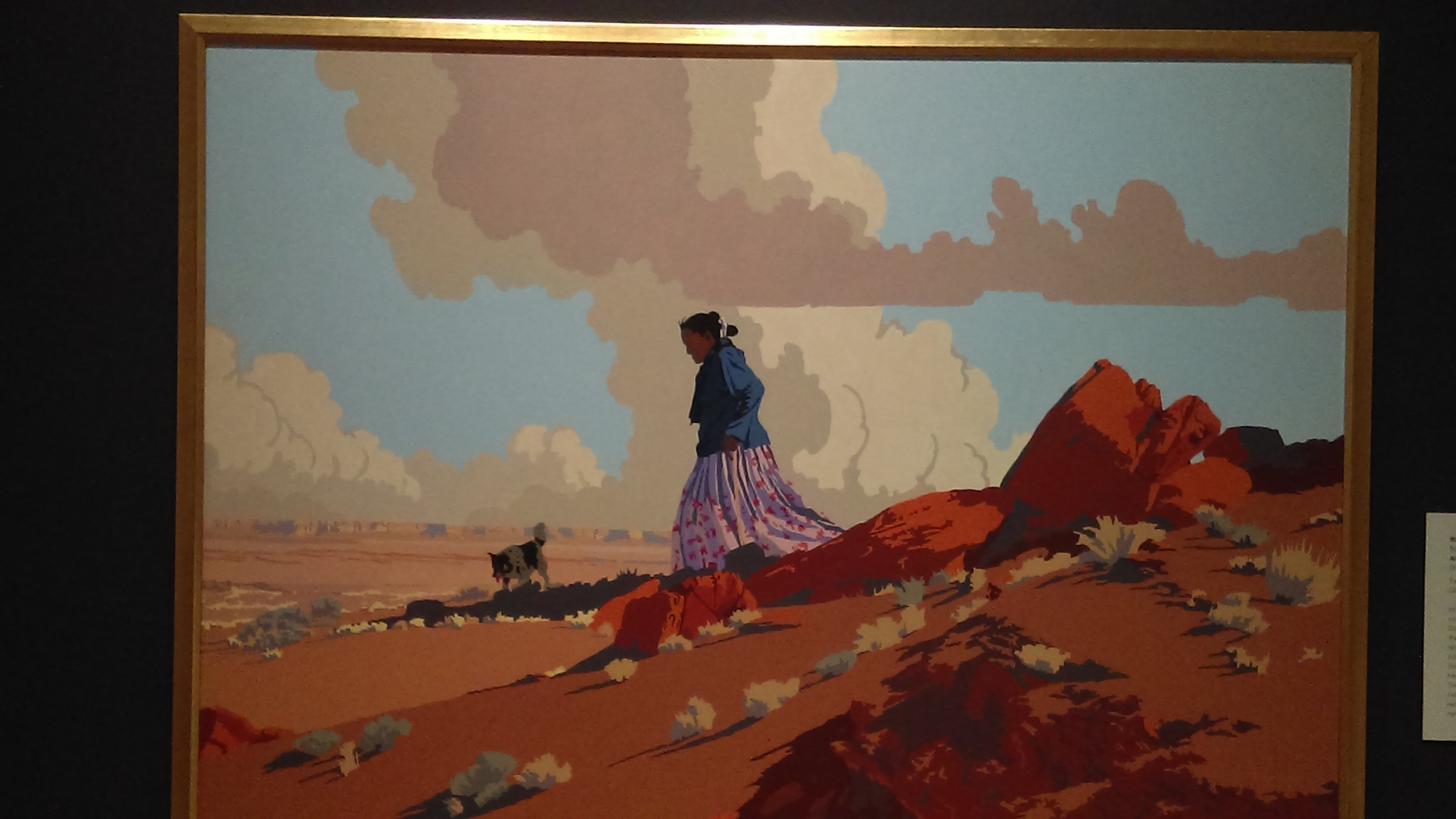"An Ancient Place," by Bill Schenck (b. 1947) Tacoma Art Museum