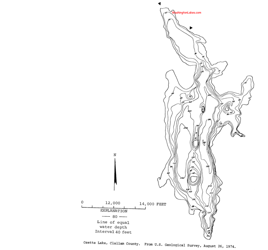 The convoluted shoreline of Lake Ozette makes it a great place to explore by canoe—plenty of bays, coves, points, nooks, crannies, and few uninhabited islands.