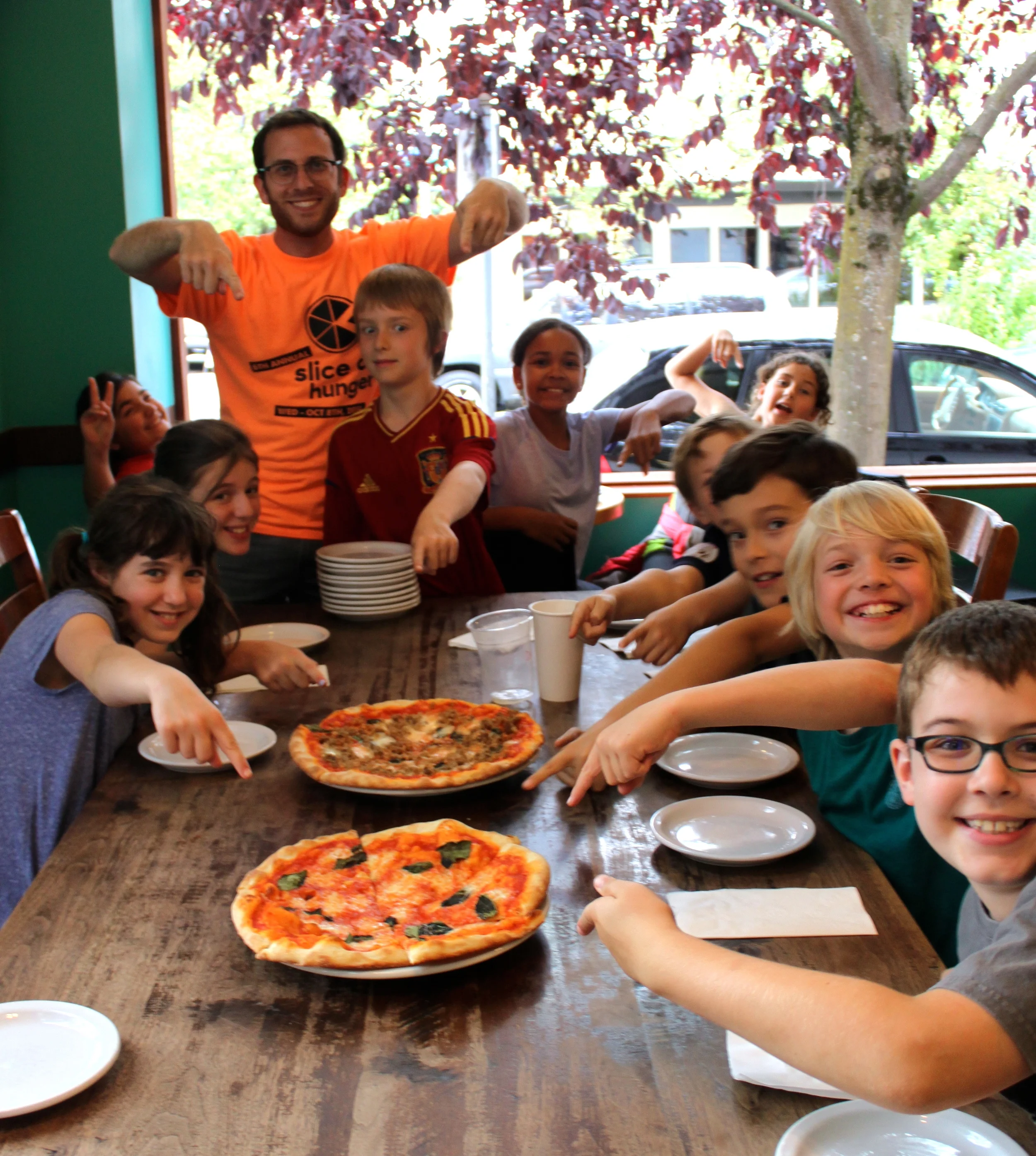 Our second stop was Ken’s Artisan Bakery , where we tried two different types of pizza (Pizza Margherita and a sausage pizza) after store manager Katie took us on a tour of the kitchen. Ken’s does a pizza night every Monday, perfectly coinciding with our tour! Ken’s also has a dedicated pizzeria on the east side of town.