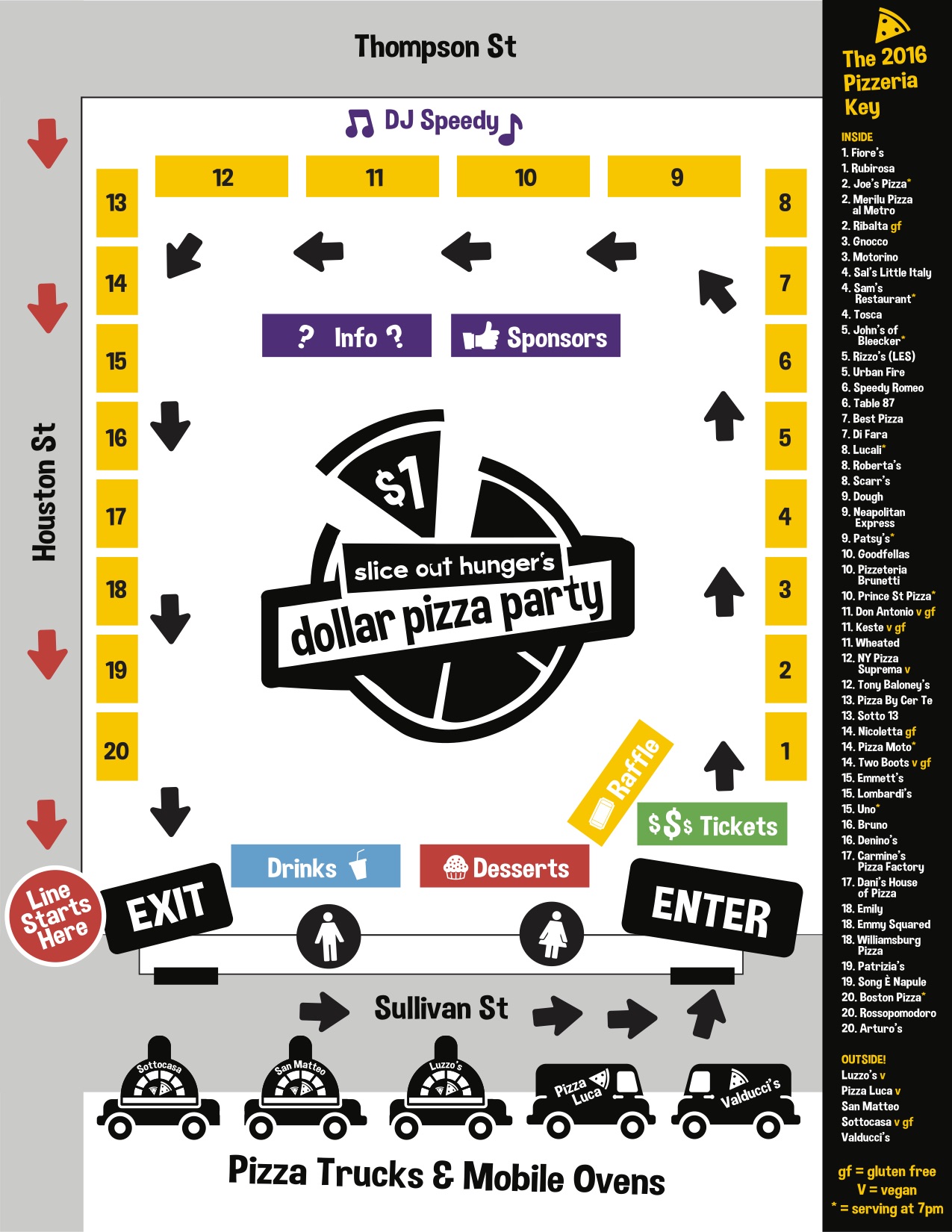 Enlarge this map to plan your fantasy pie! Your best bet is to save the larger image so you can read the pizzeria names. 