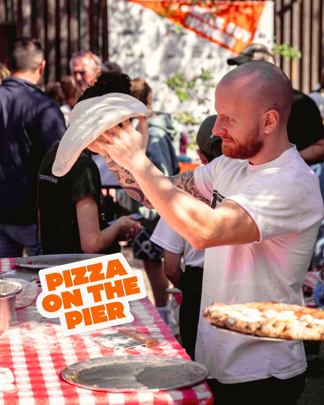 Get ready for a whole day of pizza excellence in NYC! Join us at #PizzaOnThePier for 3 sessions of tasty slices made fresh by the city’s best pizzaioli🍕🧑‍🍳
Session I @ 12-1:30 PM
Session II @ 1:45-3:15 PM
Session III @ 3:30-5 PM
Every