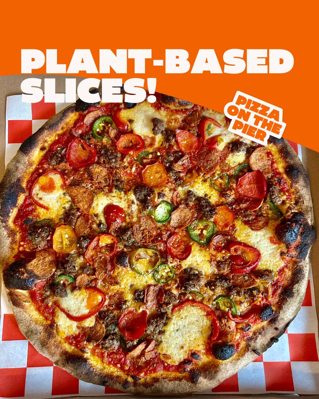 Plant-based options are coming to #PizzaOnThePier 🍕 🌱 Join us at Session 2 for tasty plant-based slices by @trixiesveganpizza, @numuvegan cheese, and @thebehive pepperoni!
Get your tickets now at the link in our bio 🎫
Your ticket includes unli