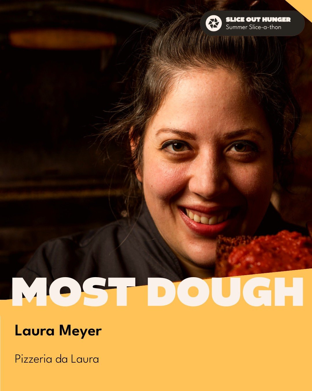 Win a pizza consult with 3x World Pizza Champion Laura Meyer! 🏆🧑‍🍳
The home pizza maker who raises the Most Dough this #SummerSliceathon will receive a virtual 1-on-1 🍕 consult with @pizzeriadalaura, @capopizza, or @razzanj - the choice is