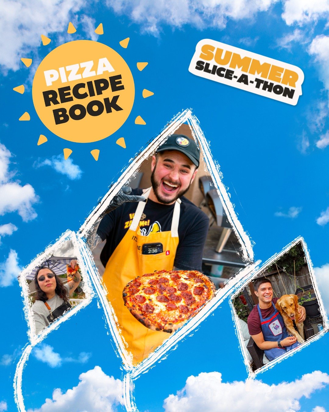 Everyone wins this #SummerSliceathon 🧑‍🍳☀️ When you register to host a pizza party/pop-up to raise funds for hunger relief, you’ll score these perks:
📙An exclusive digital resource booklet with dough recipes & topping combos from ep