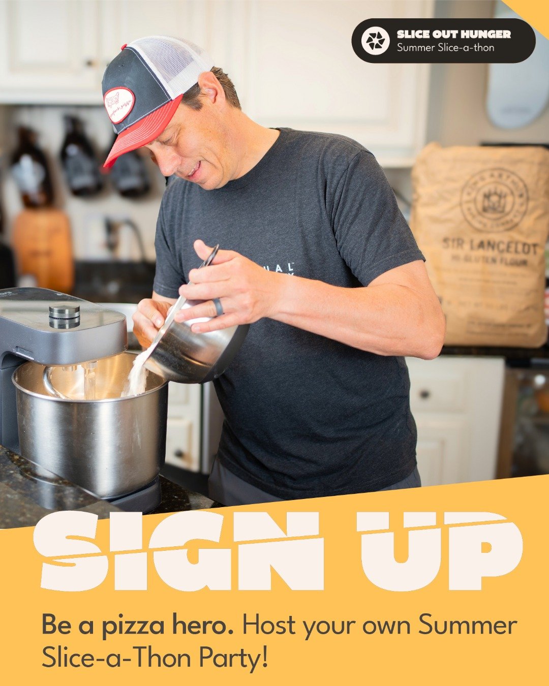 @jimmyhank_pizza was one of dozens of home pizzaioli🧑‍🍳 who threw an amazing #SummerSliceathon party last summer☀️
When you host a Summer Slice-a-thon party, 100% of the funds you raise will fuel #PieItForward deliveries to shelters & soup
