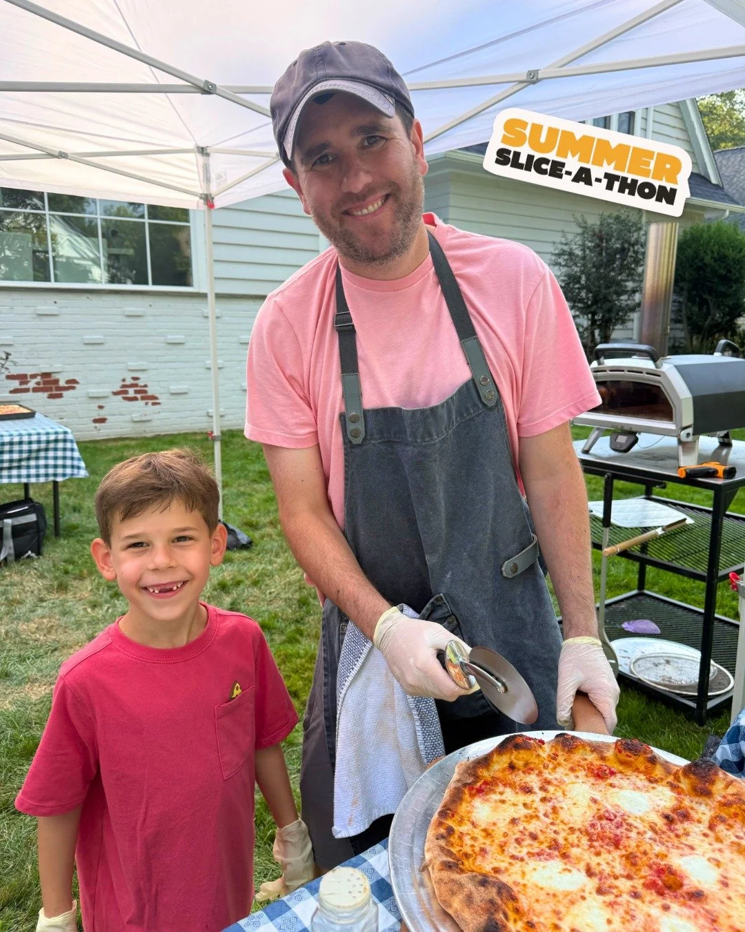@pizza_katz just took a huge slice 🍕 out of hunger, raising $1,680+ at his 4th Annual #SummerSliceathon!
100% of the proceeds will help us send hot, fresh slices to shelters and soup kitchens through our #PieItForward program🧡
We’re so gr
