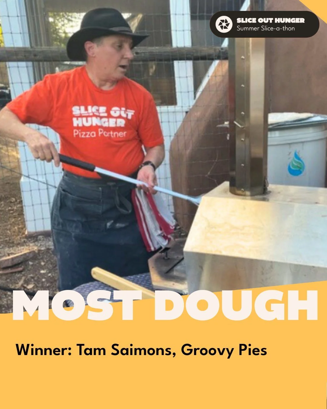 Congratulations to our Most Dough #SummerSliceathon winner: Tam Saimons🏆 This amazing home pizza maker raised $2,070+ for our #PieItForward program, winning a 1-on-1 consultation with a top pizzaiolo🧑‍🍳
Thank you again to every participant wh
