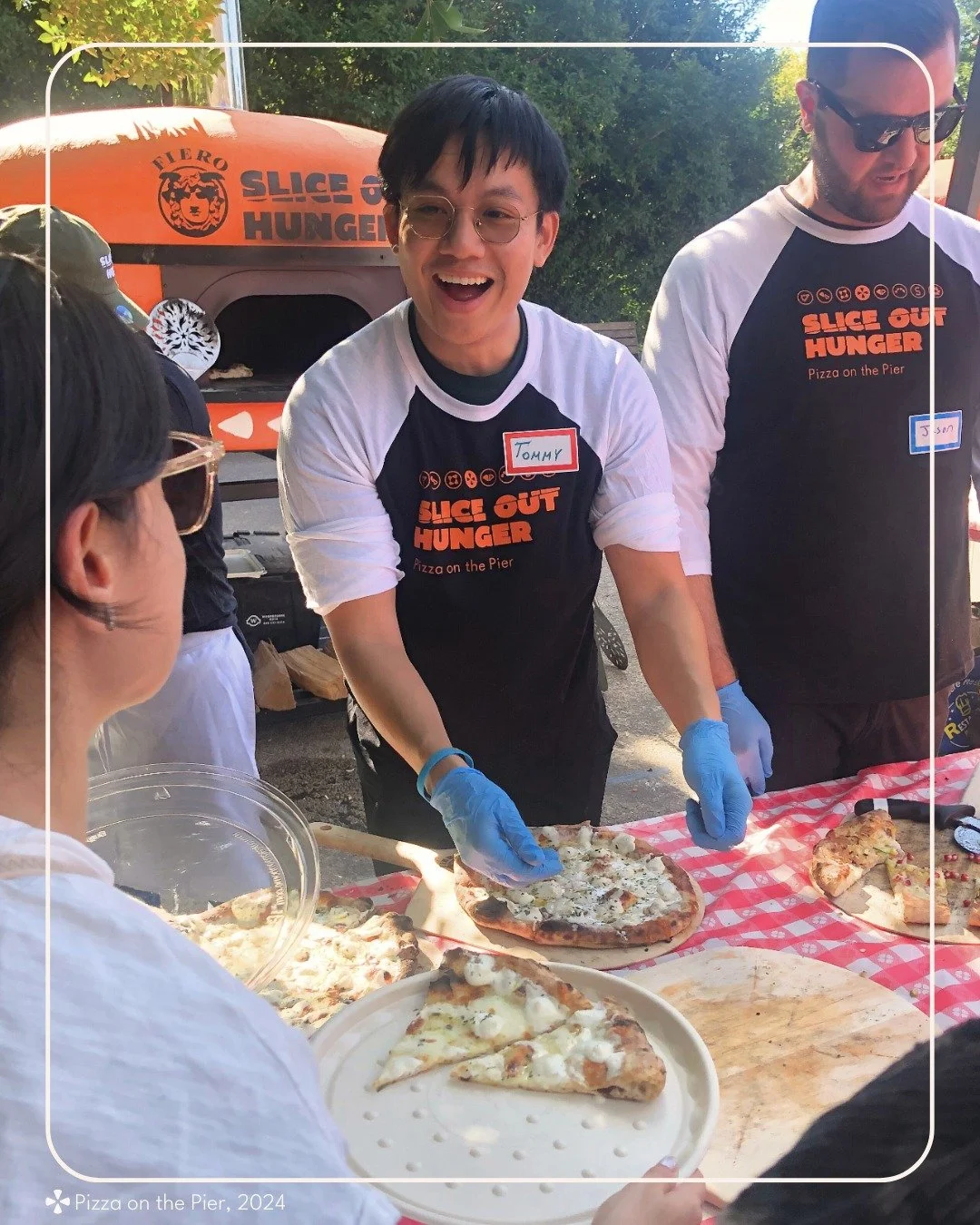 Our pizza community is always there for our neighbors in need🍕🙌 

From Pizza Partners 🧑&zwj;🍳 delivering #Pizza4Good to shelters &amp; soup kitchens, to volunteers fueling events that raise real dough for hunger relief, our #SliceOutHunger fam st