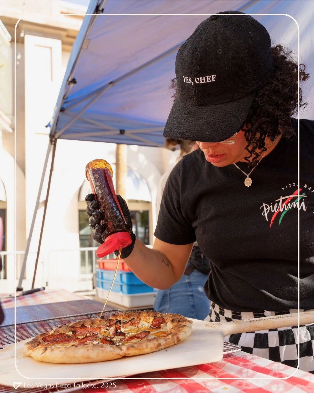Let&rsquo;s give a huge slice of love to @pietrinipizza 🧡🍕 As our Pizza Partner, Pietrini has championed hunger relief by delivering pies to their neighbors in need through #PizzaAcrossAmerica, raising funds for hunger relief at #LasVegasPizzaTailg