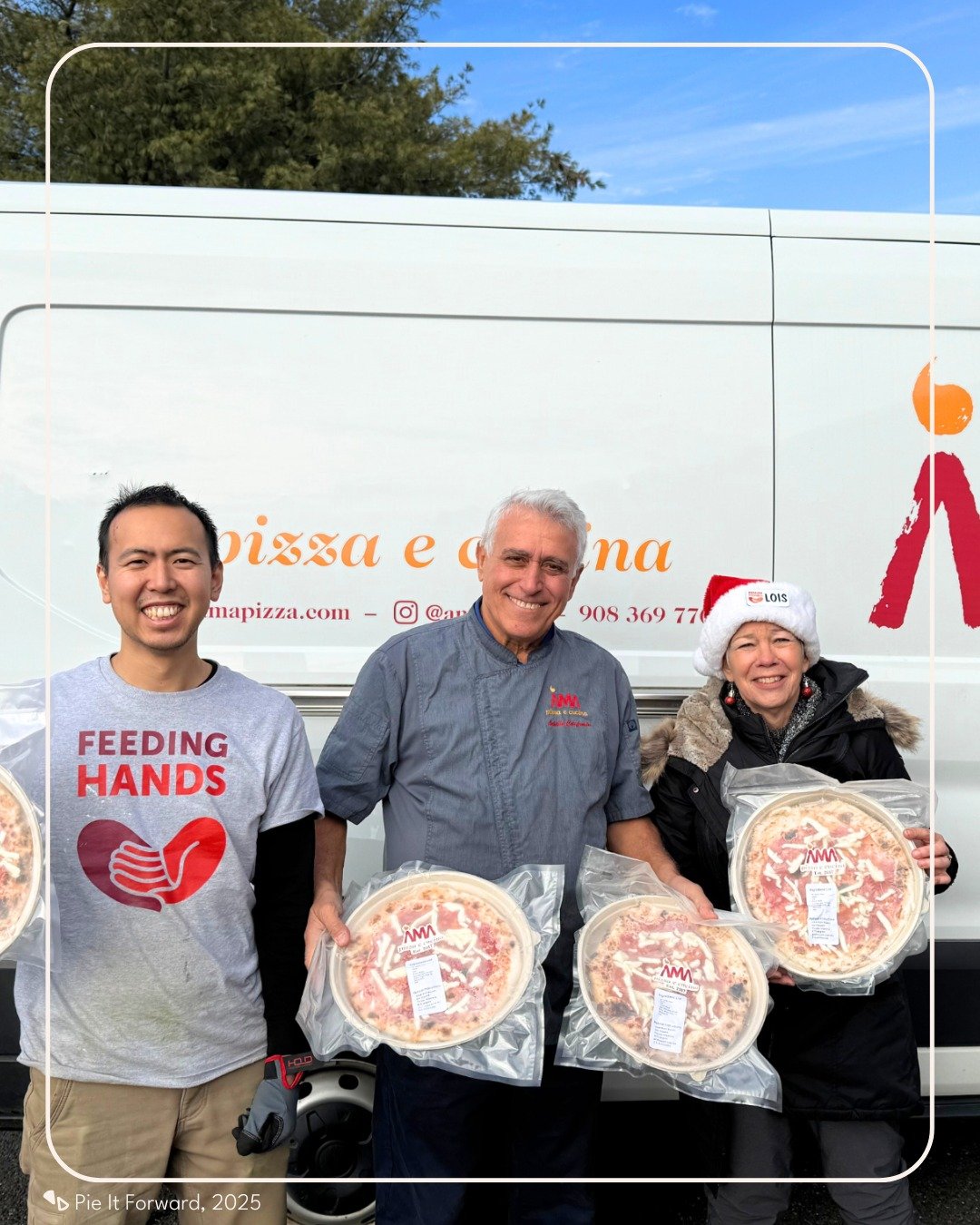 #Pizza4Good is serving up hunger relief in NJ! @amapizza delivered 20 pies 🍕 to @feeding.hands, fighting food insecurity for their neighbors in need in Hillsborough, New Jersey🧡 

Join the fight against hunger with pizzerias nationwide! Register no