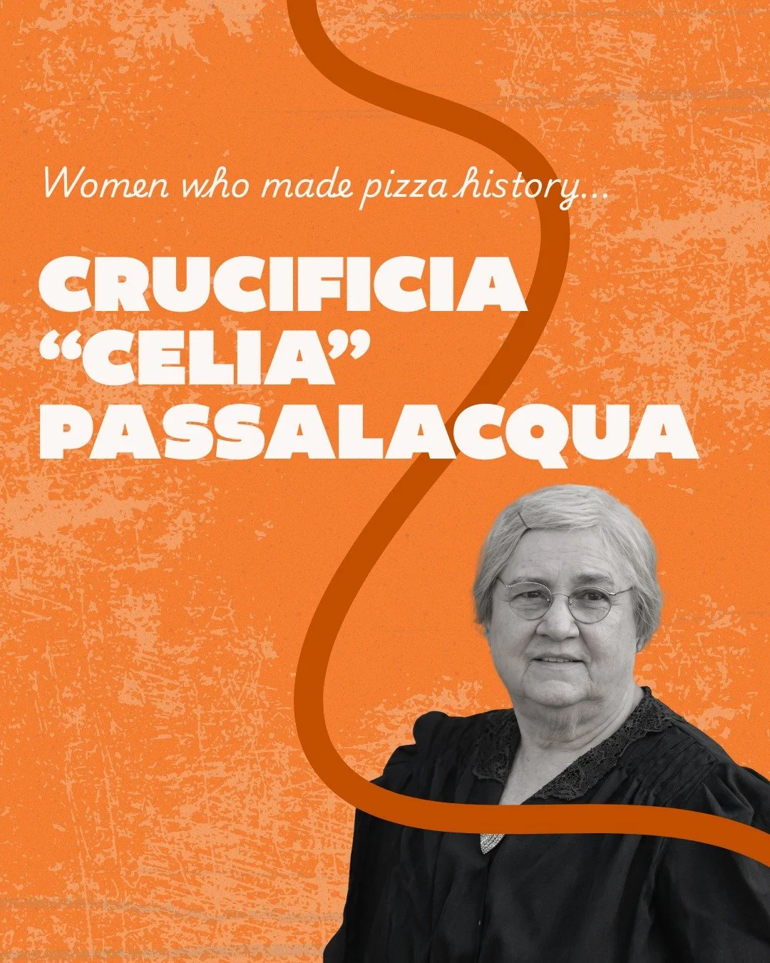 Crucificia &ldquo;Celia&rdquo; Passalacqua is an iconic #WomenWhoMadePizzaHistory 🤩 Her sfincione recipe was the foundation for the modern Detroit Style Pizza🍕 

Get tickets to the #LasVegasPizzaTailgate to try a specialty pizza inspired by Crucifi