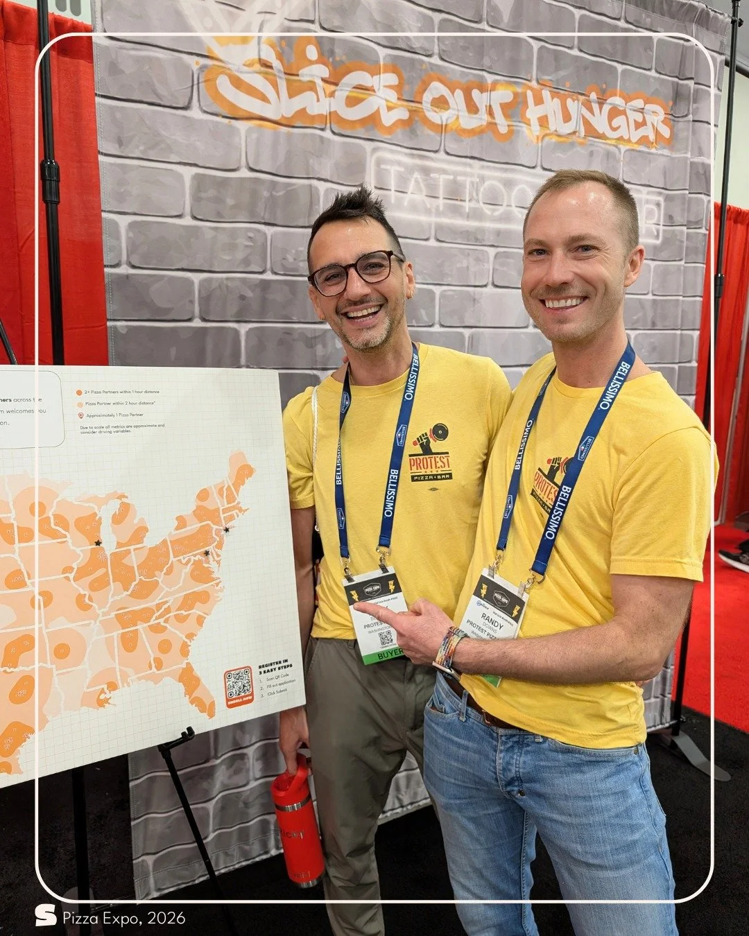 We&rsquo;re so excited to welcome @protestpizzadc 🧑&zwj;🍳 to the #SliceOutHunger crew! They joined the fight against food insecurity with us at #PizzaExpo🍕, pledging to do #Pizza4Good for their neighbors in need in Washington, DC🧡

See how pizza 