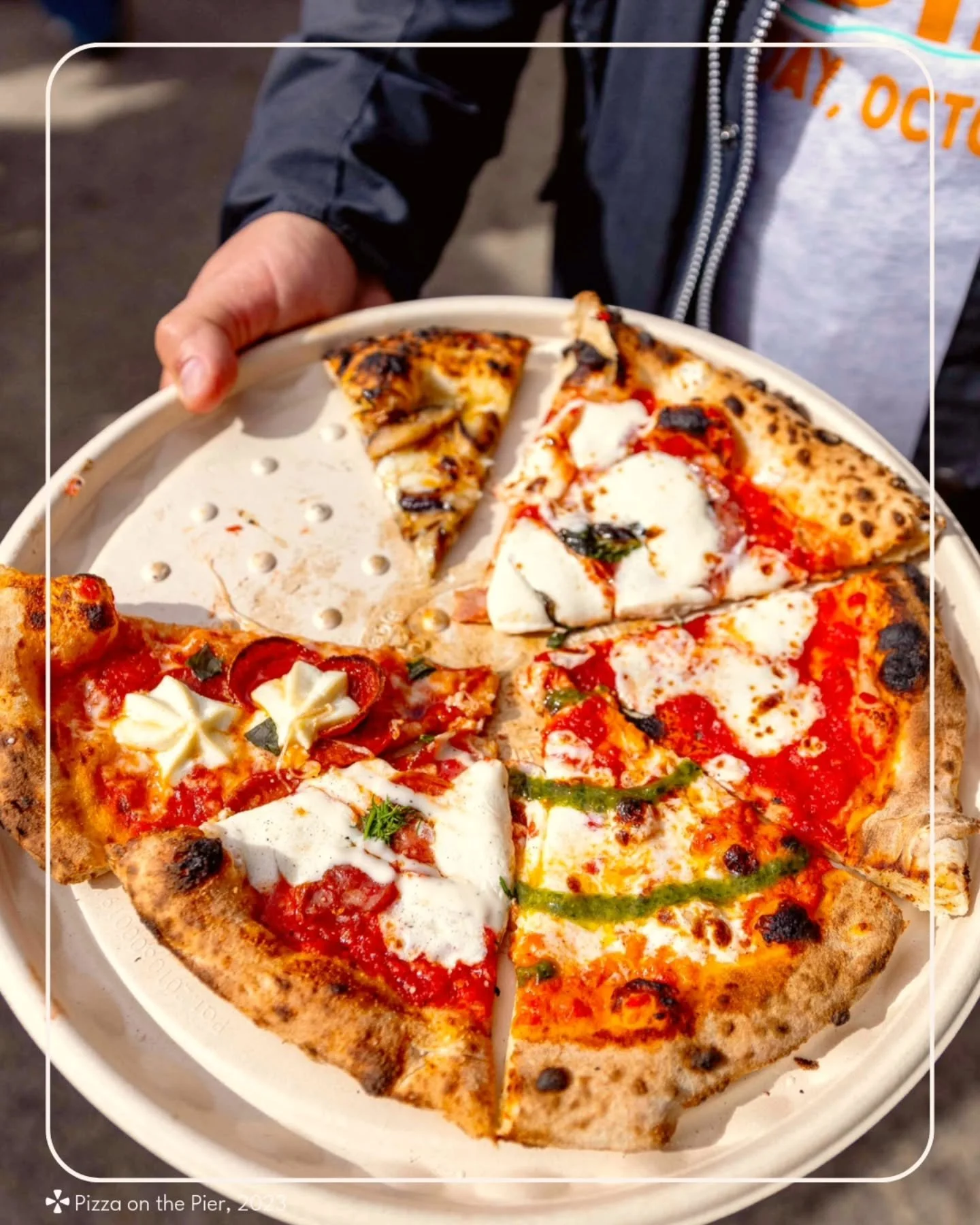 Try every slice of your favorite specialty pizzas 🍕 at #PizzaOnThePier! Your ticket gets you UNLIMITED slices from NYC&rsquo;s top pizza makers at the session of your choice (see session times below👇), so you can indulge in all the flavors of #Pizz