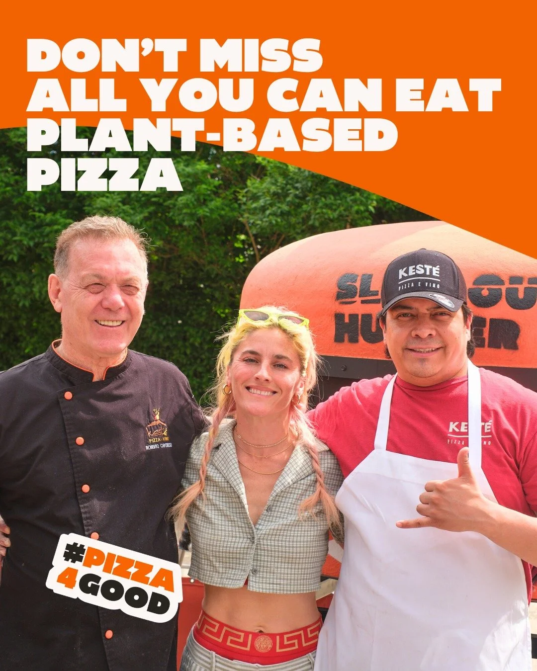 Plant-Based &amp; GF pizza friends &ndash; this one&rsquo;s for you! Indulge in #Pizza4Good thanks to pizzerias like @kestepizza, who are baking off plant-based &amp; GF pies upon request at #PizzaonthePier🍕🌱 

Come out to @forninopizza Pier 6 on M
