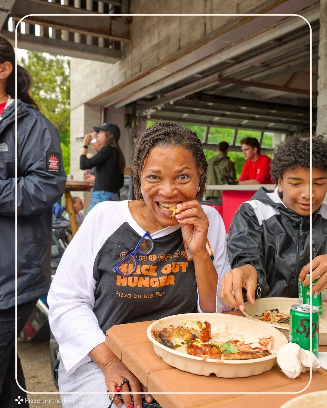 A big thank you to everyone who came out to #PizzaonthePier! Thanks to your support, we&rsquo;ve been able to fund #PieItForward deliveries for over 1,200 New Yorkers experiencing food insecurity, including a recent delivery for @legacyartschool No K