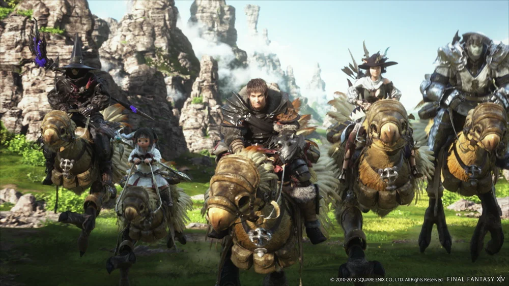 It just wouldn't be a Final Fantasy game without everyone's favorite Ostrich-bird-things, the Chocobos