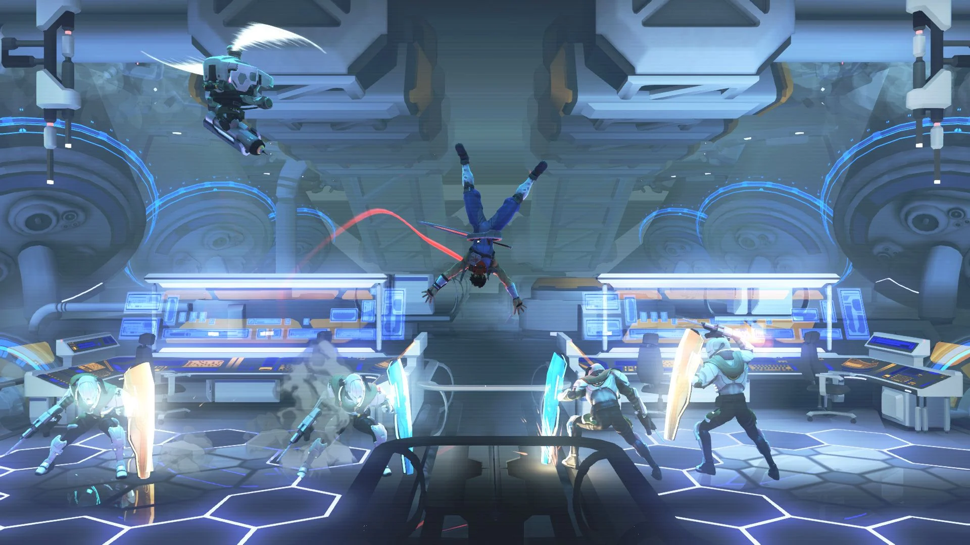Acrobatic High-Fives.