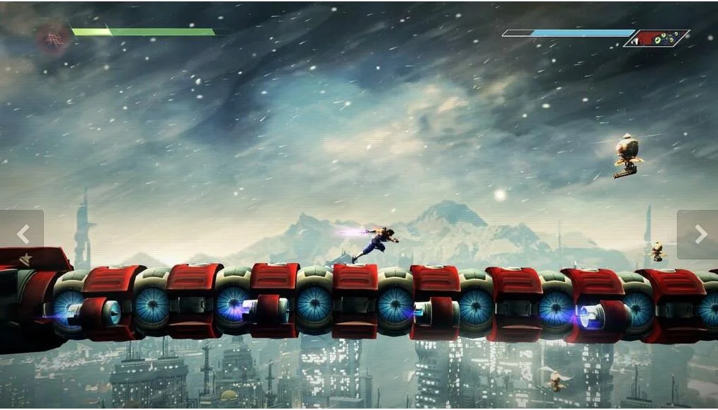 Running on the back of "Oroboros."