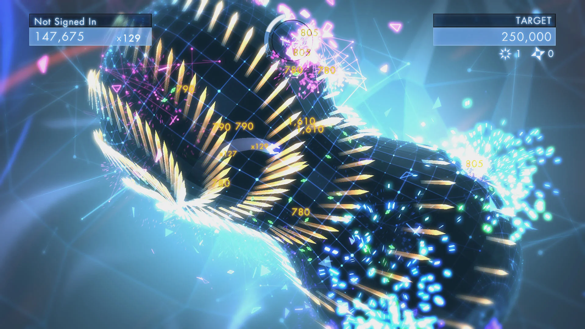 Geometry Wars 3 looks to add some elements of Resogun and Super Stardust HD to its twin-stick formula