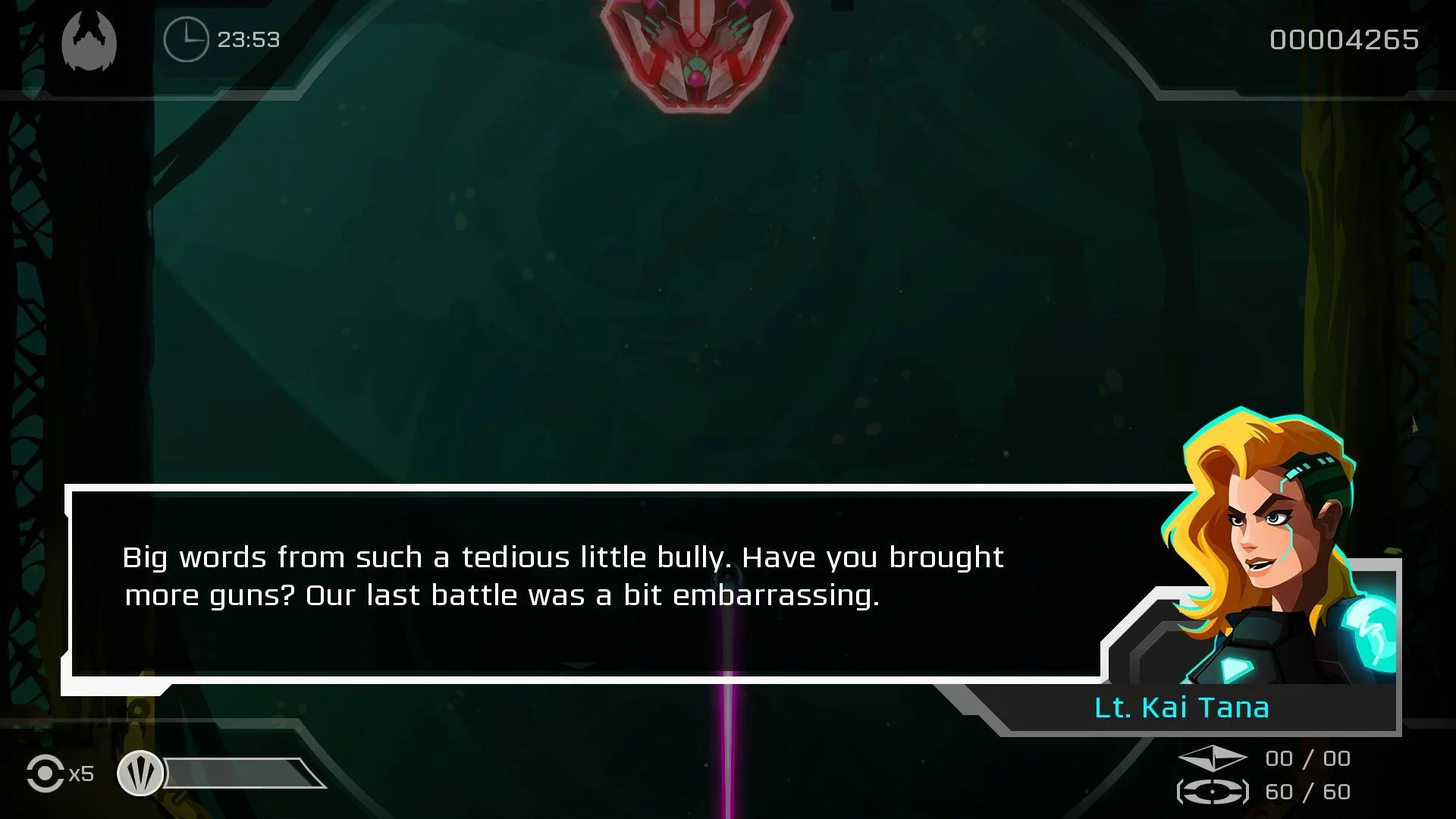 Kai Tana loves to trash talk her enemies!