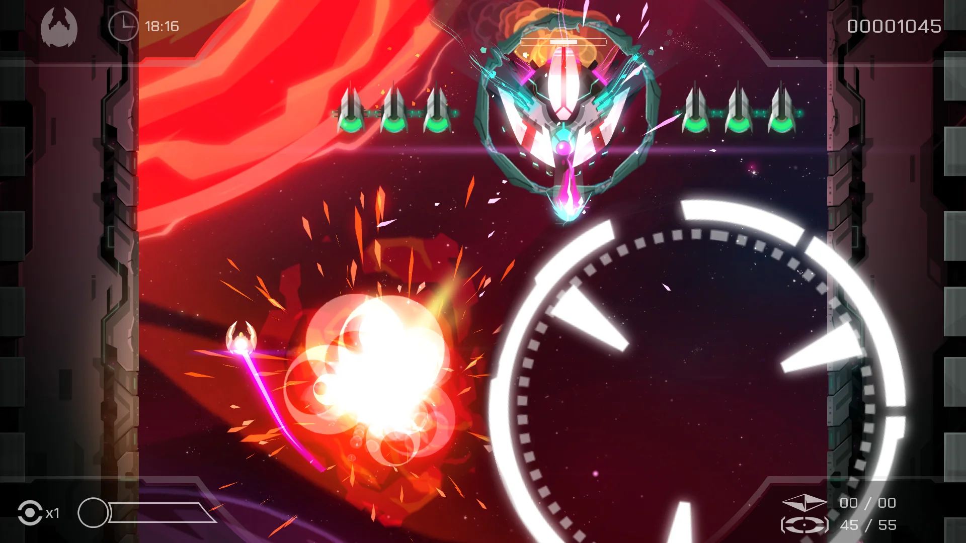 You will need to think fast and react even quicker during boss battles!