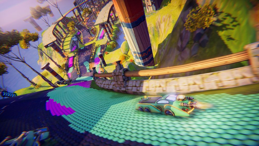 Amazing track design in Trailblazers will have racers feeling the need for speed indeed.