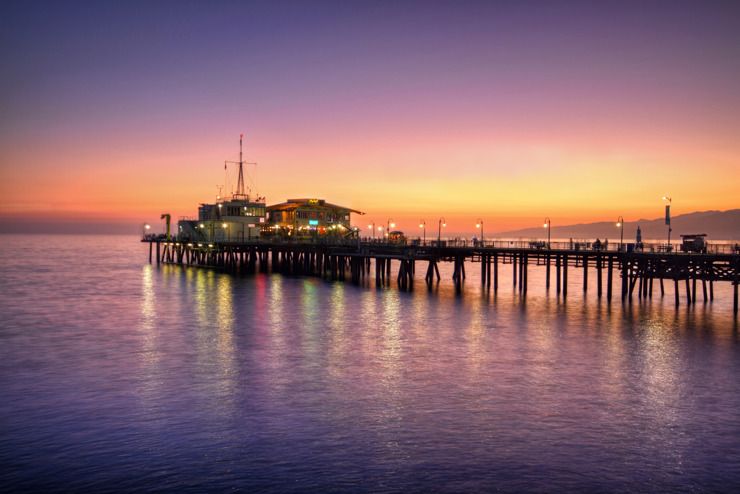 Santa Monica Pier Unframed - 16x20