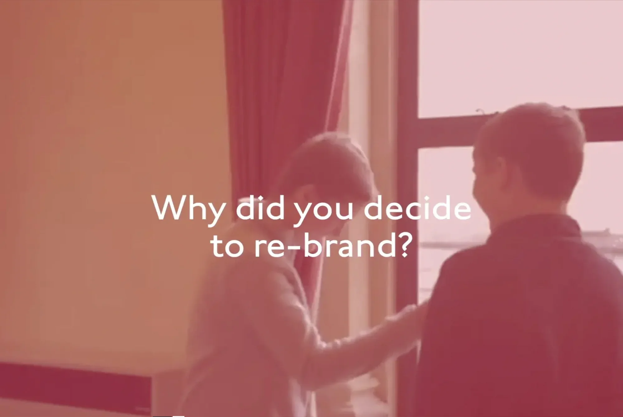 Rebranding for small organisations