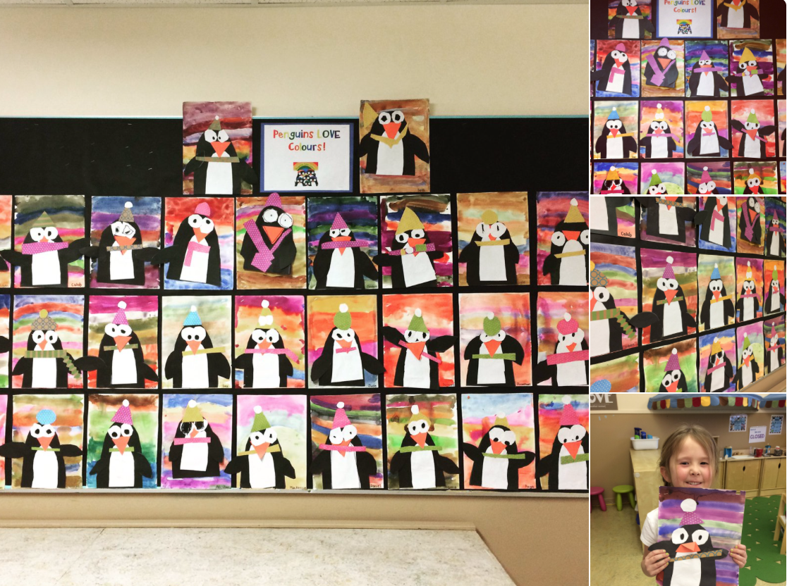 More brilliant class room art from @MrsMacsKinders !! 