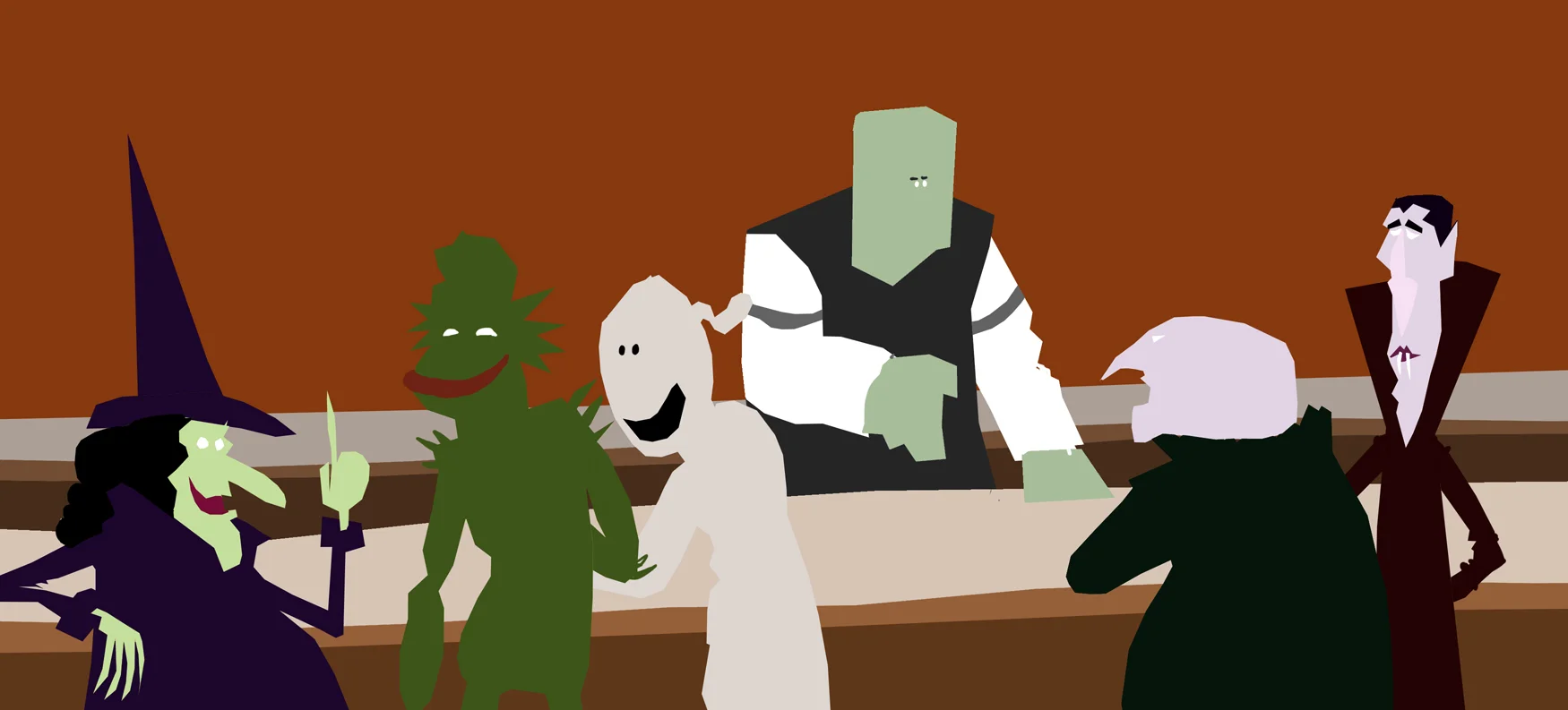 Quick basic color choices for characters and bar.