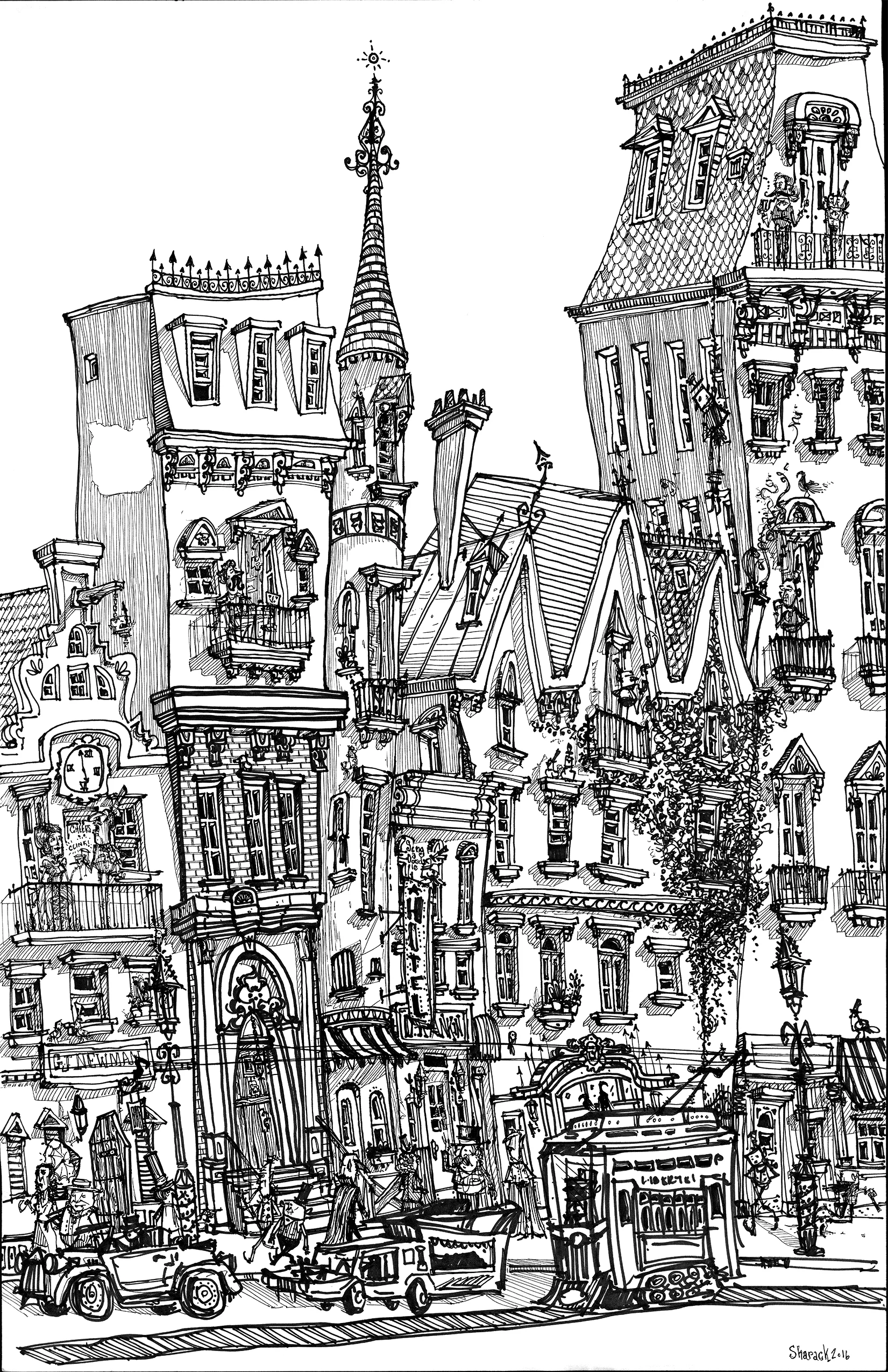 Busy Street 1