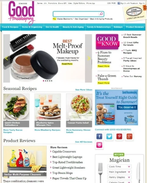 GoodHousekeeping.com redesign