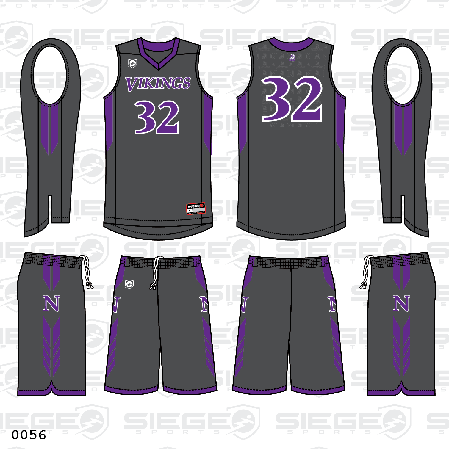 vikings basketball jersey