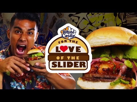Chef Jordan Andino's Pork Belly White Castle Burger