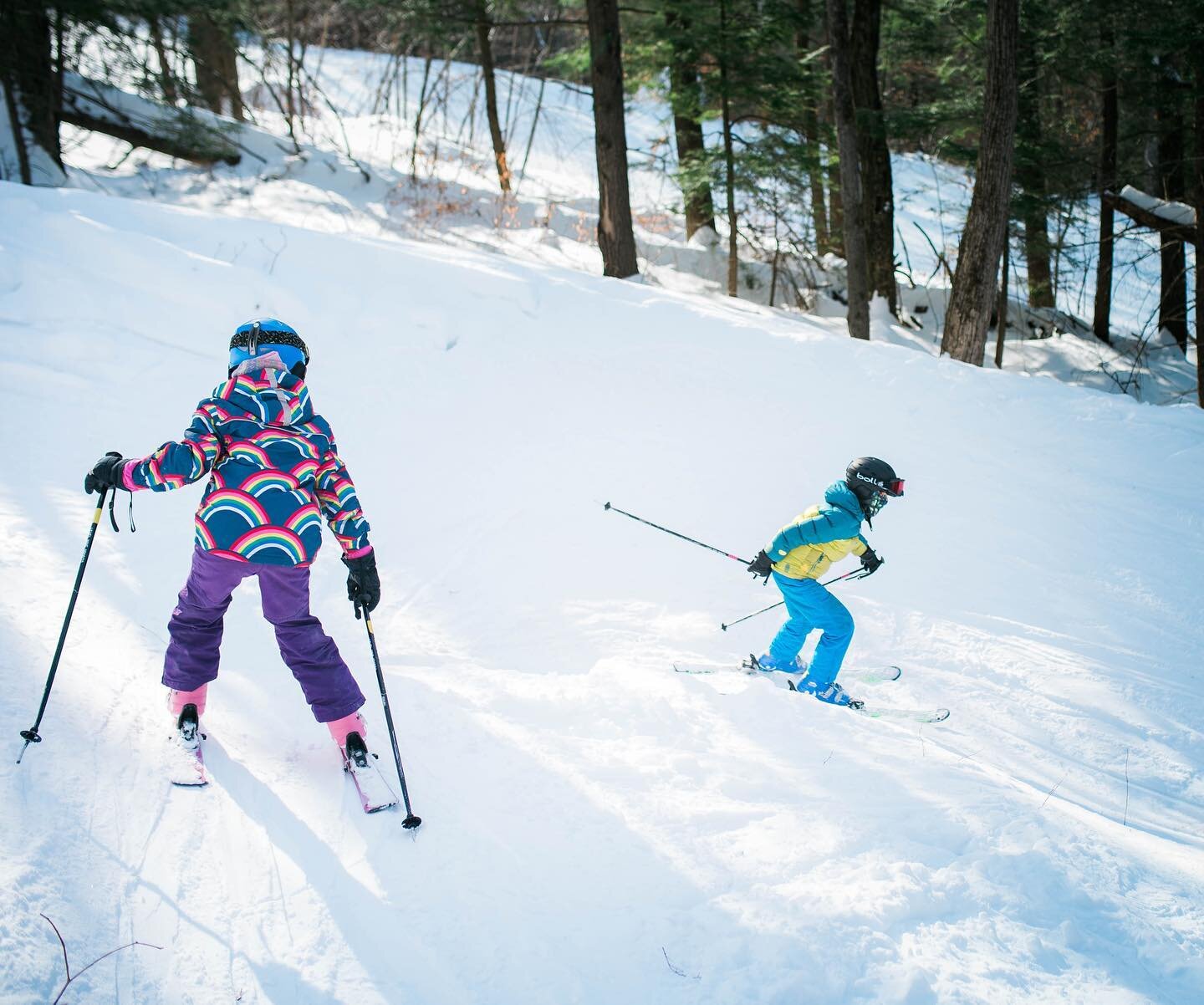 Still working on my 365 project over here although I&rsquo;m not the best about sharing here. This one is me following my kids on snow covered mountain biking trails at @berkshire.east ❤️ which is a lot of fun and a little scary. This mountain has be