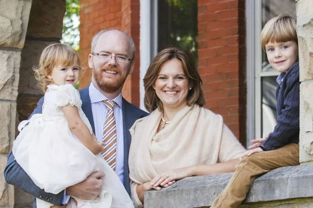 Welcome to the Parker House Scott, Megan, Coleman, Eleanor, and Abigail Brightwell