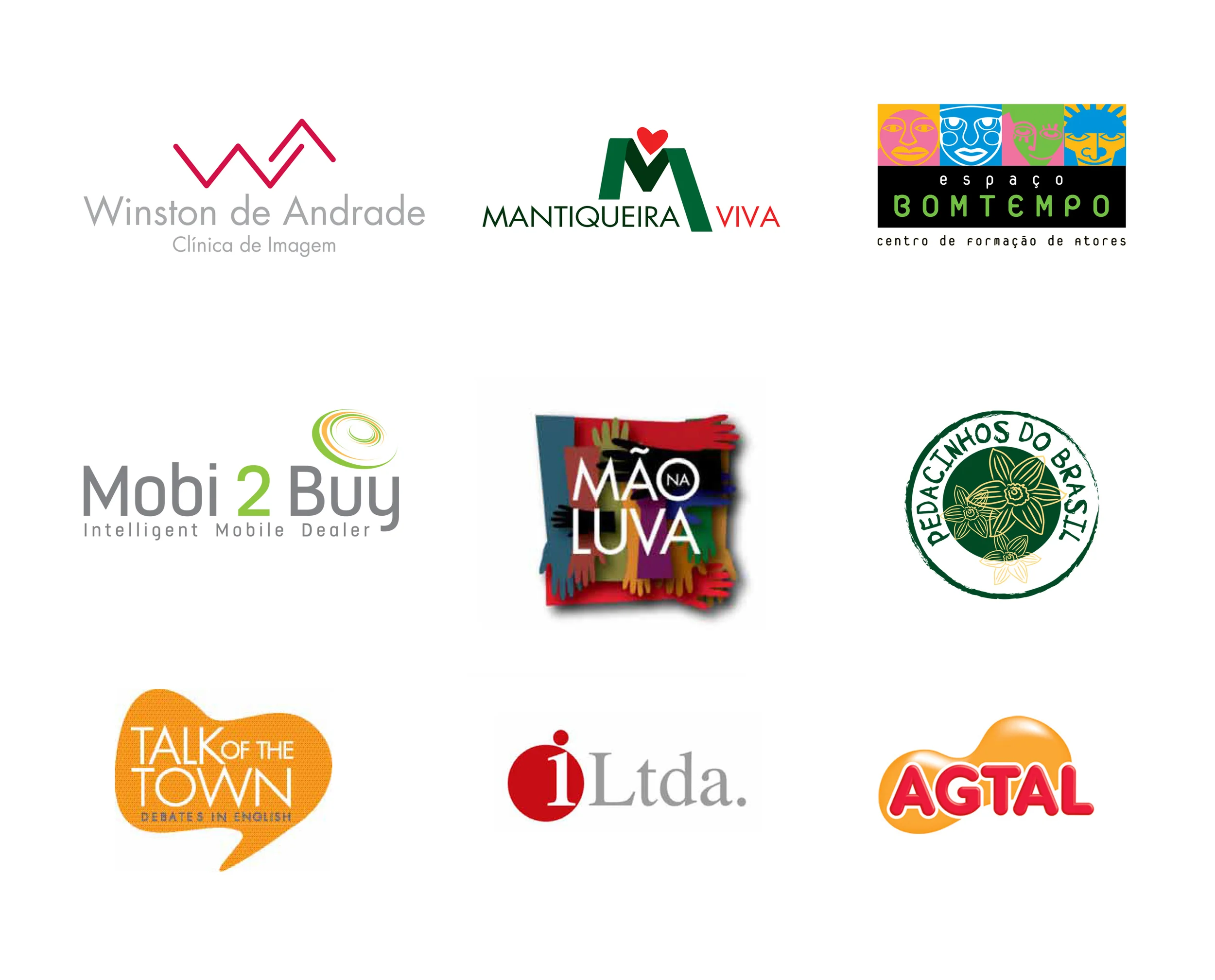 Marcas - várias empresas, diferentes objetivos.