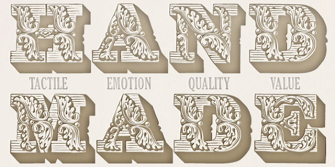 Editorial graphic for a feature on the art and benefits of handmade packaging