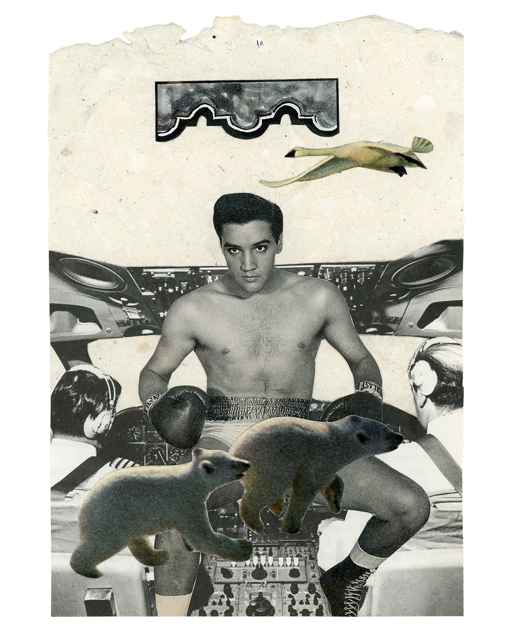 elvis is my co-pilot // sold