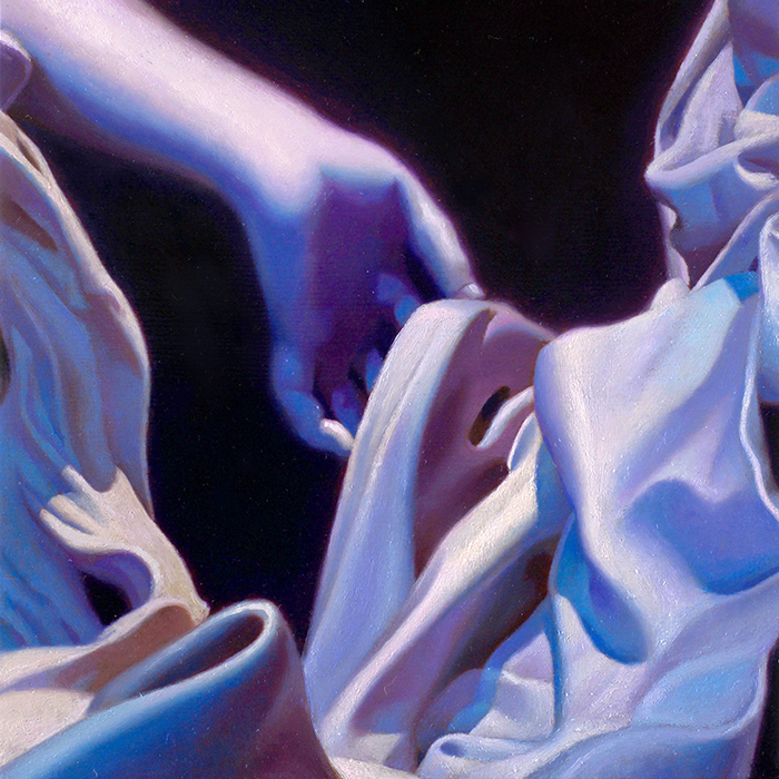 Passage 8'' x 8'' Oil on panel Private Collection