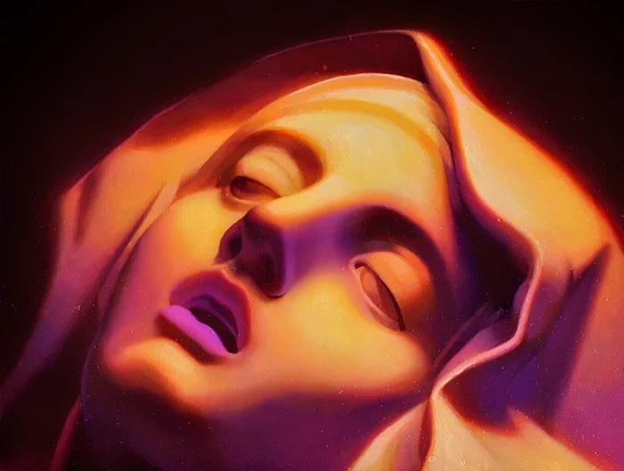 Solar Ecstasy 6'' x 8'' Oil on panel Private Collection