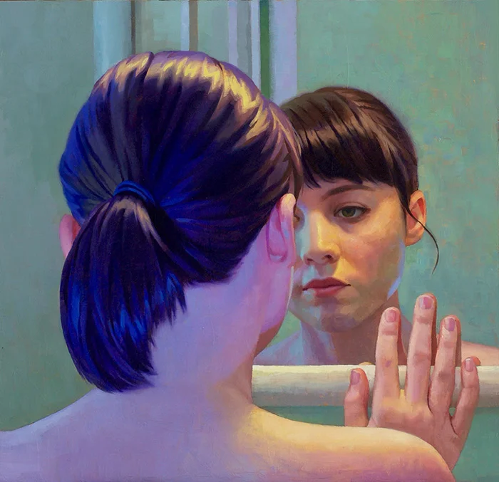 Morning Echo 12’’ x 12’’ Oil on panel Private Collection