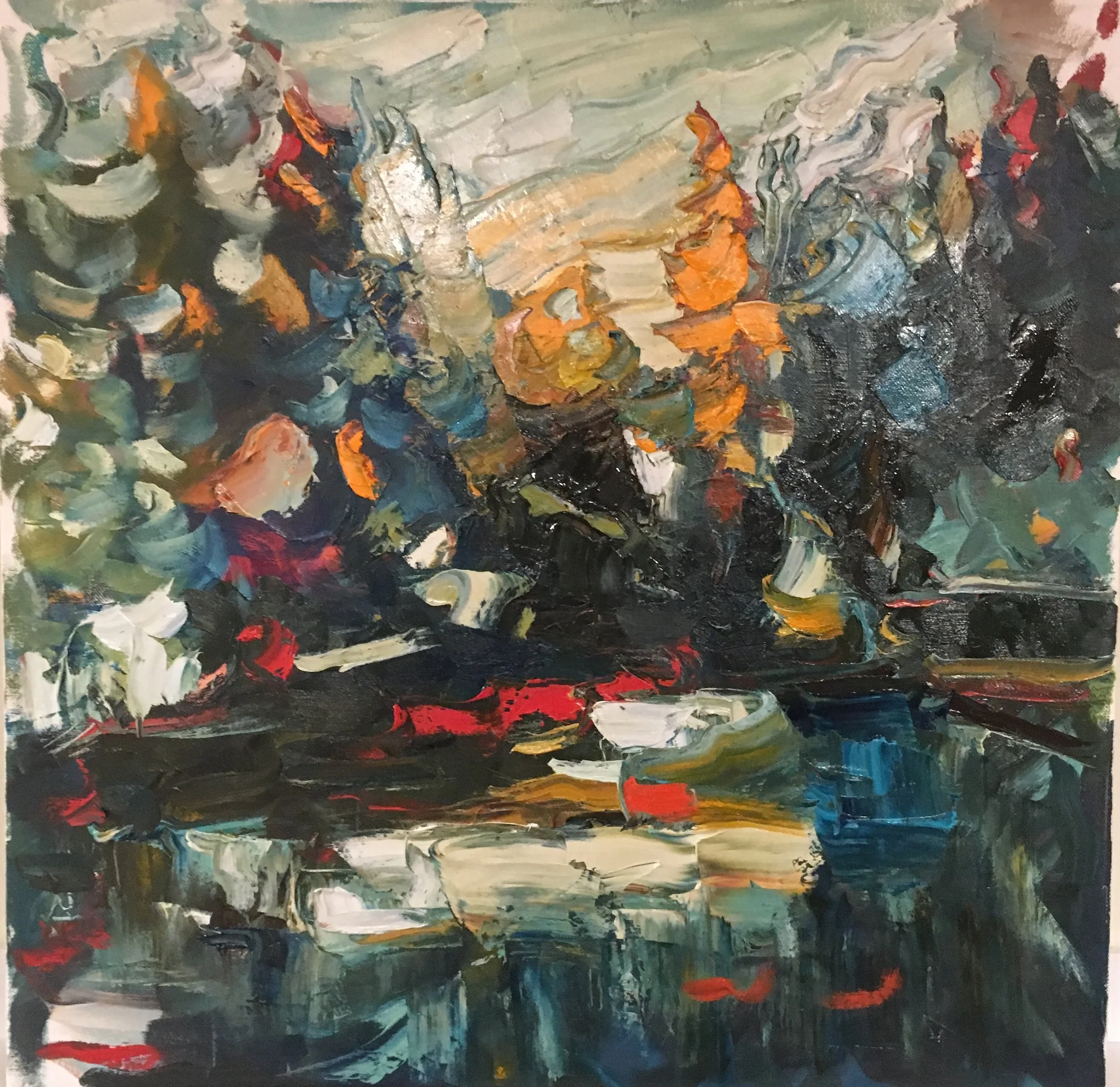 eels creek in fall