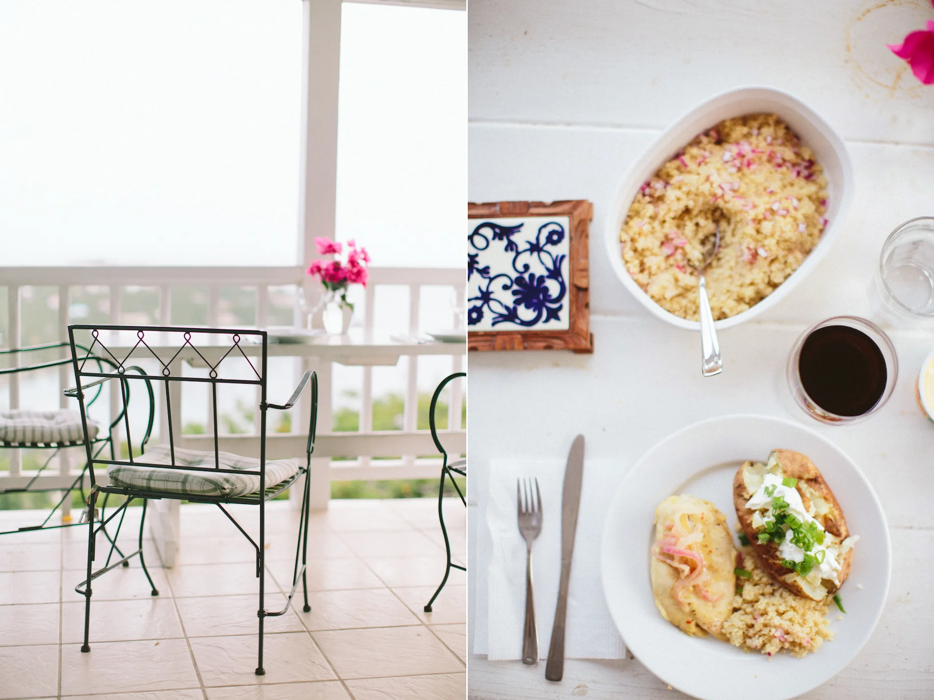 Dinner on the Deck by Paige Jones